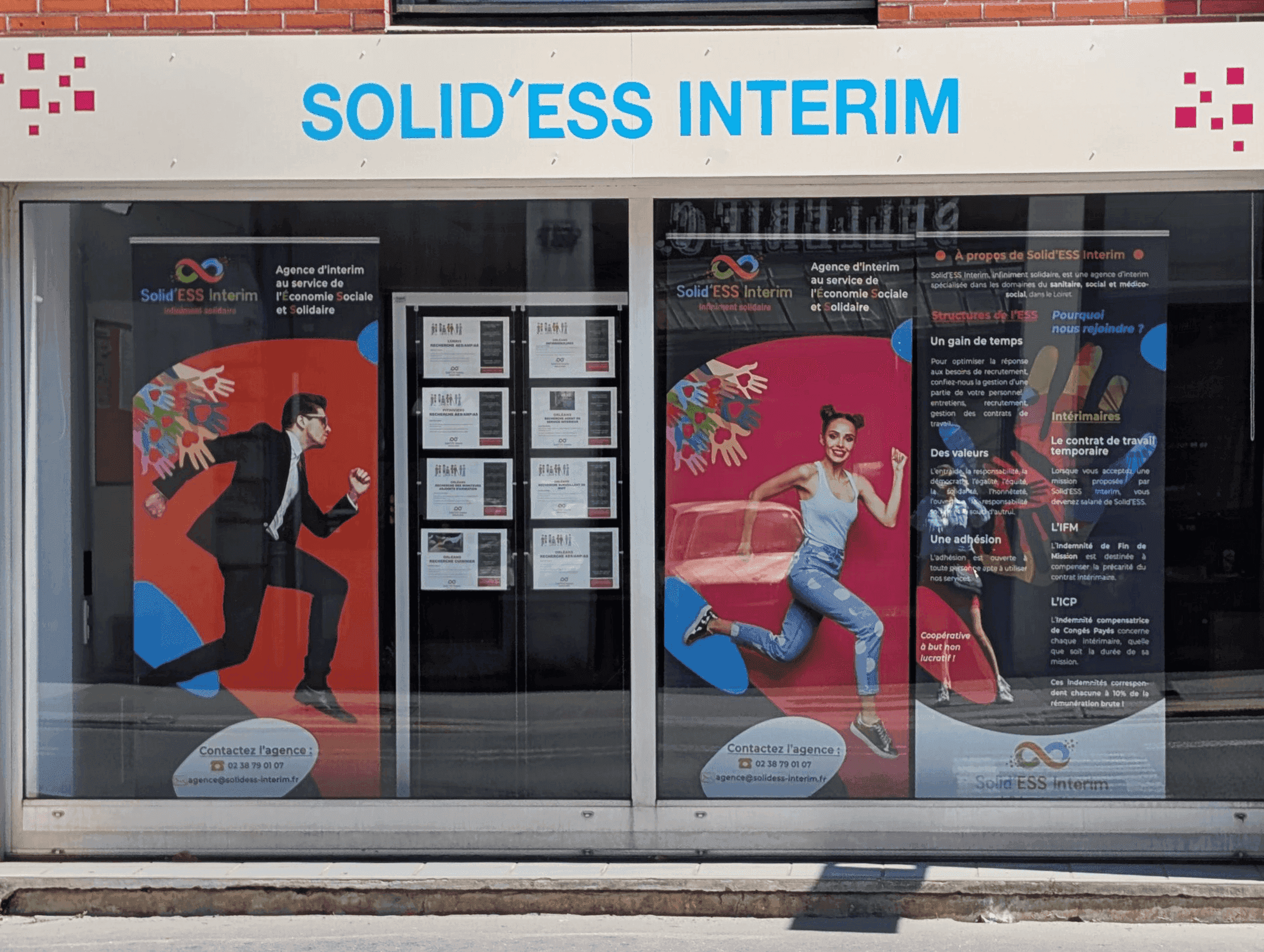 Devanture de l'agence Solid'ESS